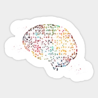 Human brain Sticker